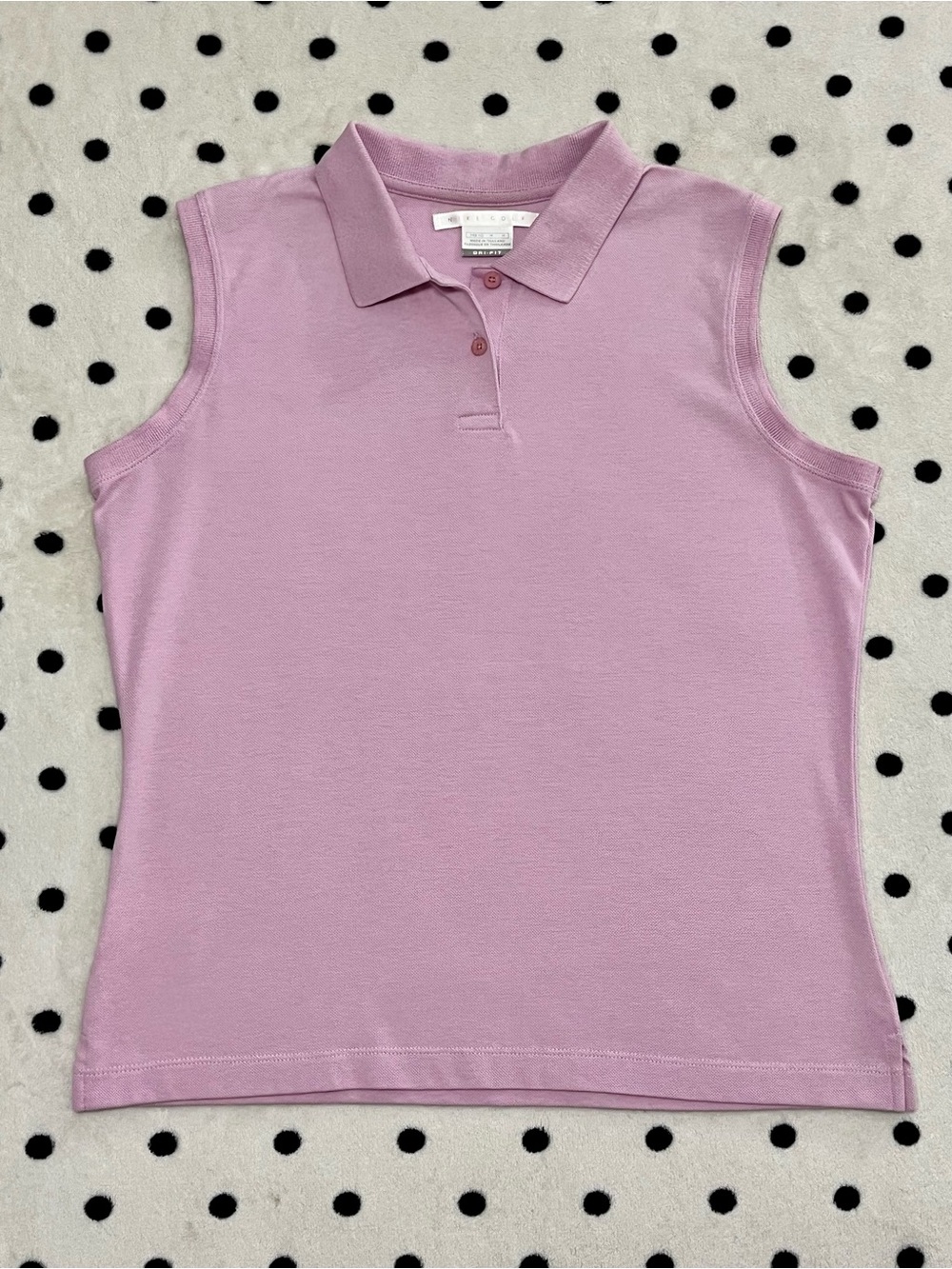 Nike Golf Dri-FIT Sleeveless Polo Shirt Size M